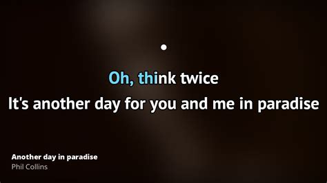 another day in paradise tekst.